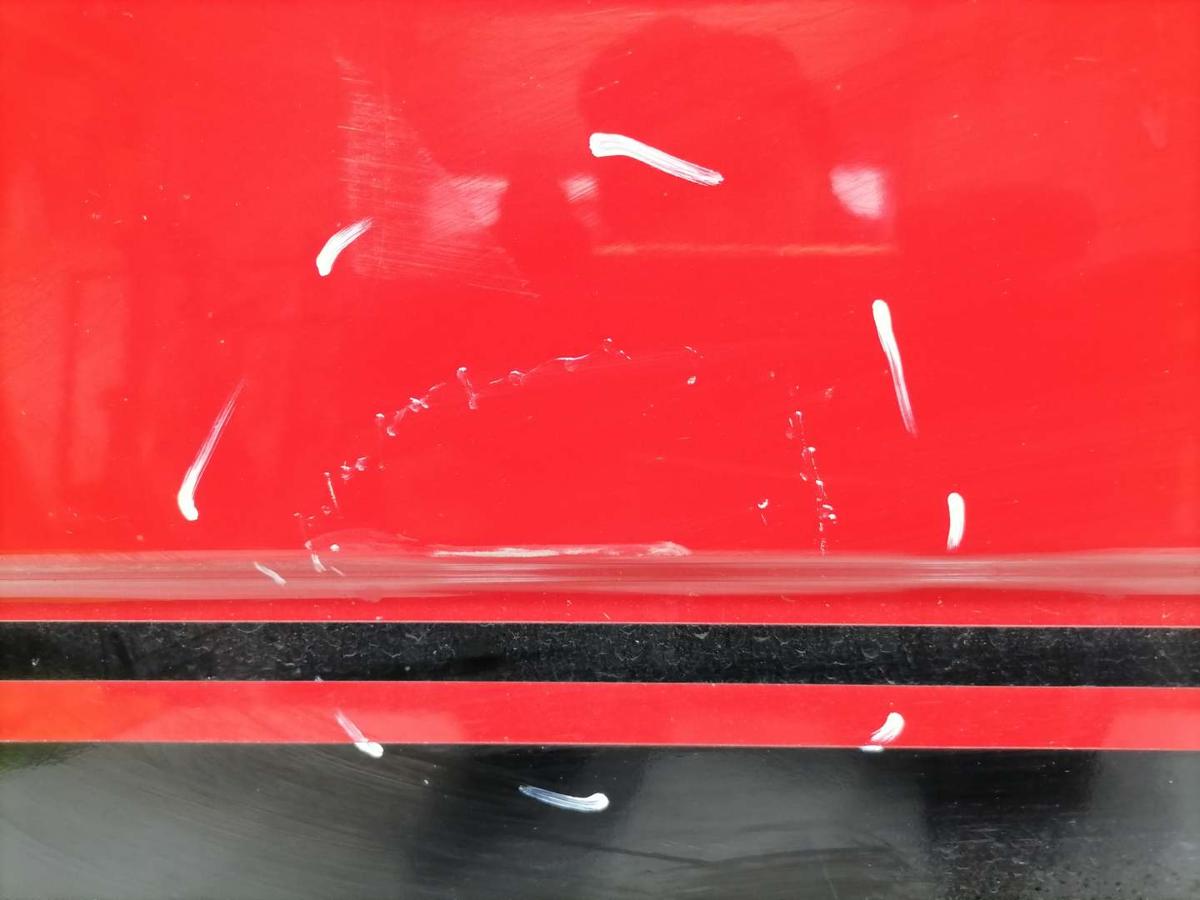 Skoda Fabia 2 5J original T&uuml;r hinten links Coridarot LF3K Flie&szlig;heck Bj.2012